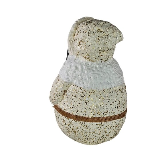 Department 56 Father Frost Roly Poly Santa Claus Belsnickle Stars Round Tree - Picture 6 of 8